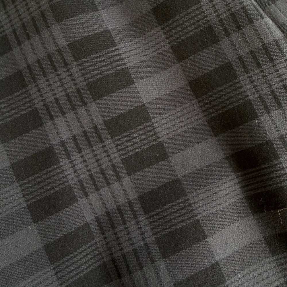 Pants Plaid black and gray size 14 - Picture 3 of 16
